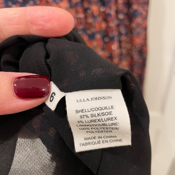 Ulla Johnson Beatrice dress in "Cosmos", size 6 - Picture 8 of 8